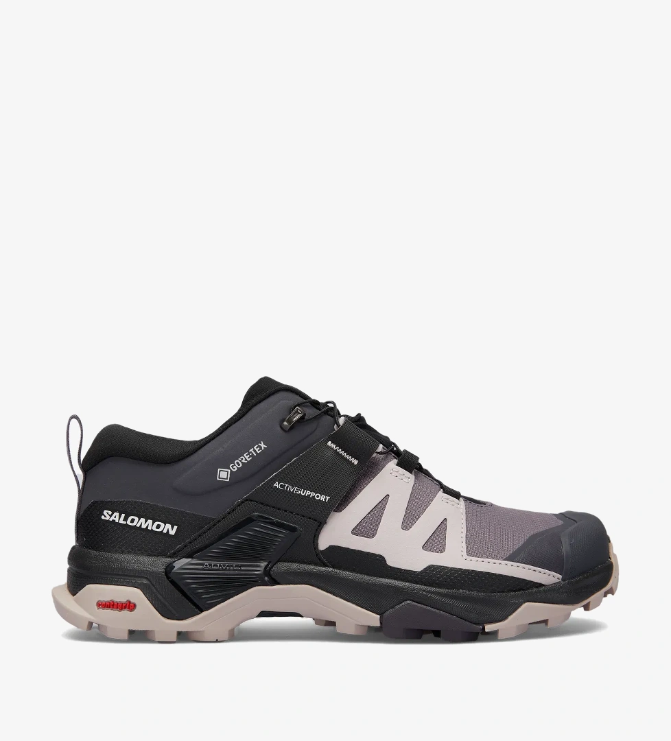 Salomon X Ultra 4 Gore-Tex Kadın Gri Outdoor Ayakkabı - Görsel 1