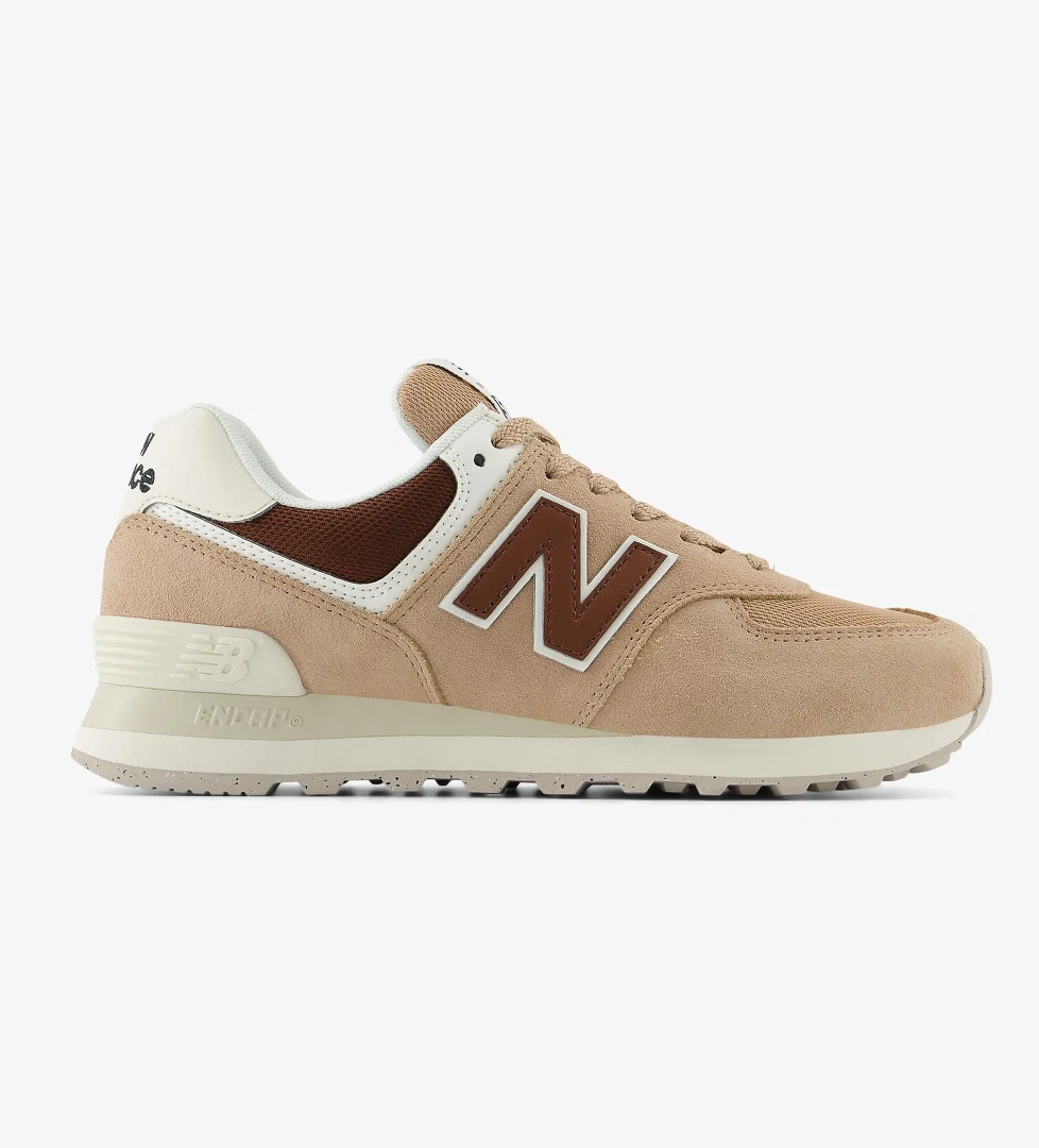 New Balance New Balance 574 Lifestyle Kadın Bej Spor Ayakkabı model görseli