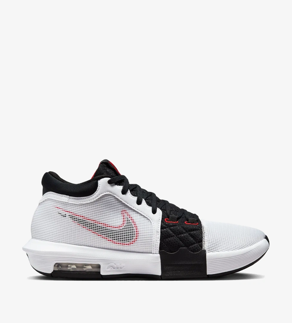 Nike LeBron Witness 8 Erkek Beyaz Basketbol Ayakkabısı - Görsel 1