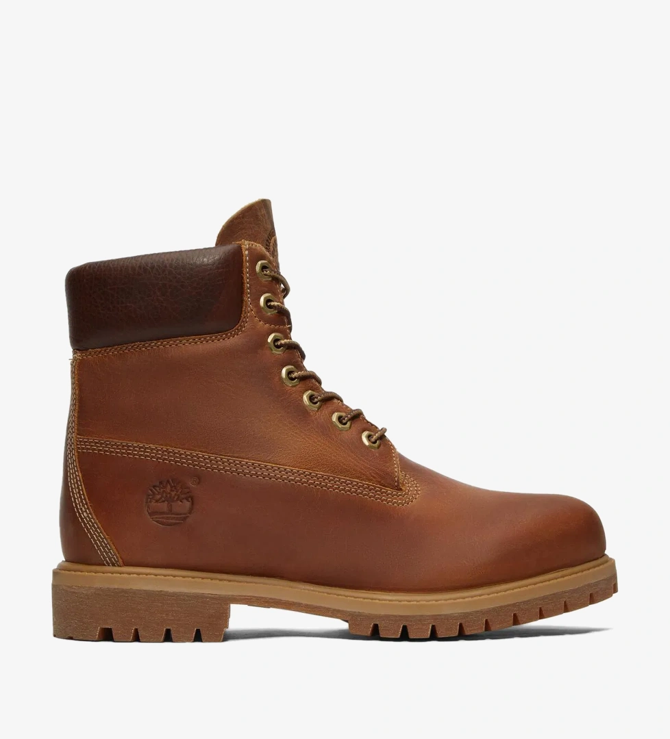 Timberland Premium 6 Inch Lace Up Erkek Kahverengi Bot - Görsel 1