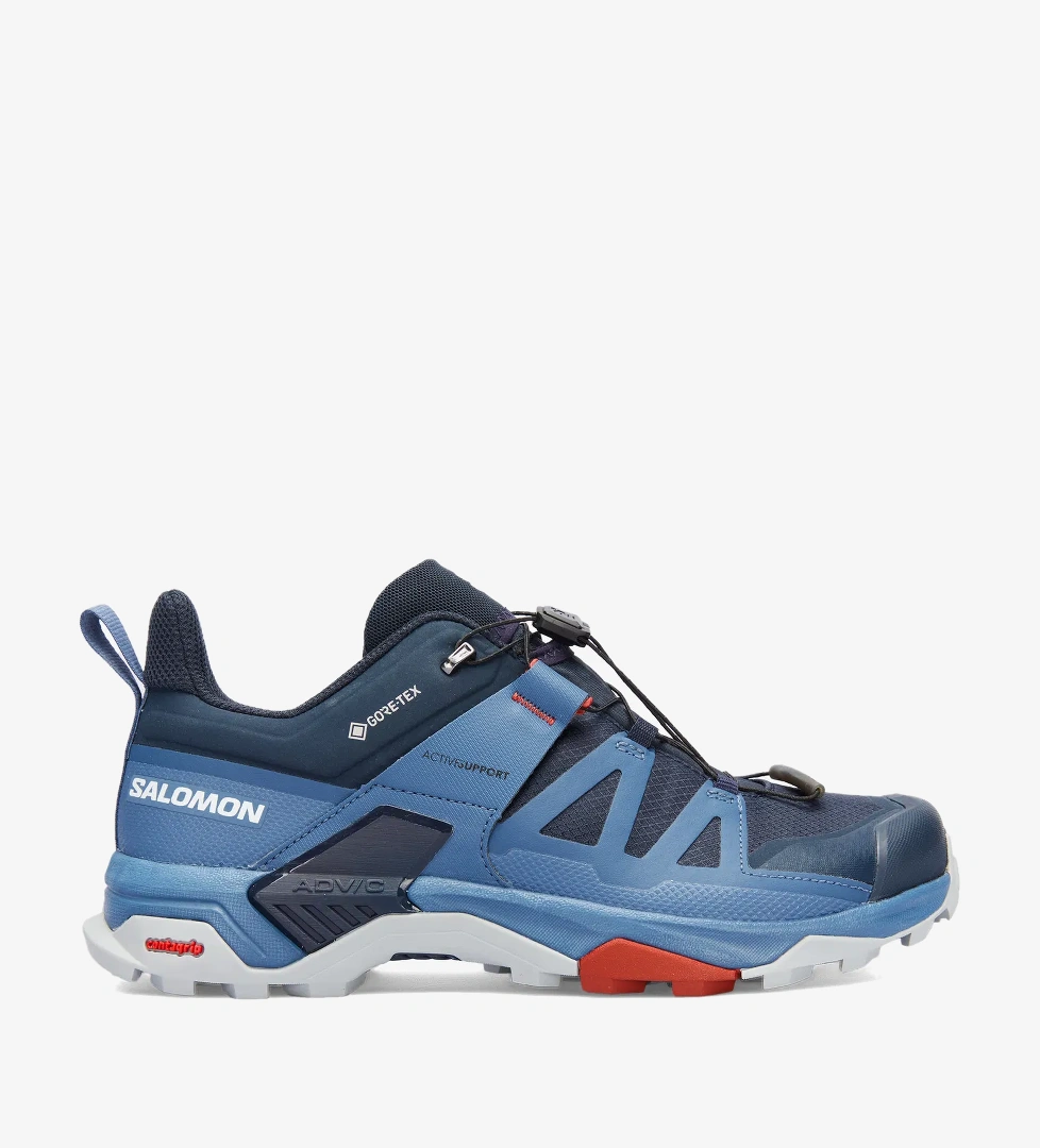 Salomon Salomon X Ultra 4 Gore-Tex Erkek Mavi Outdoor Ayakkabı model görseli