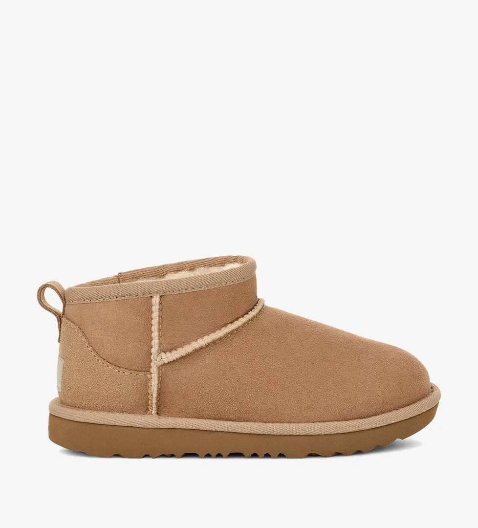 Ugg Ugg Classic Ultra Mini Çocuk Krem Bot model görseli