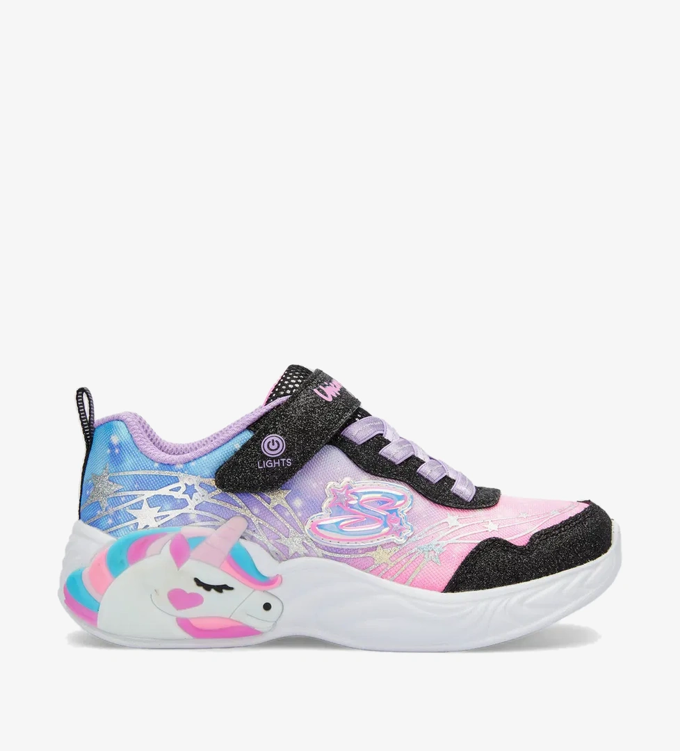 Skechers Skechers Unicorn Dreams Bebek Siyah/Çoklu Spor Ayakkabı model görseli