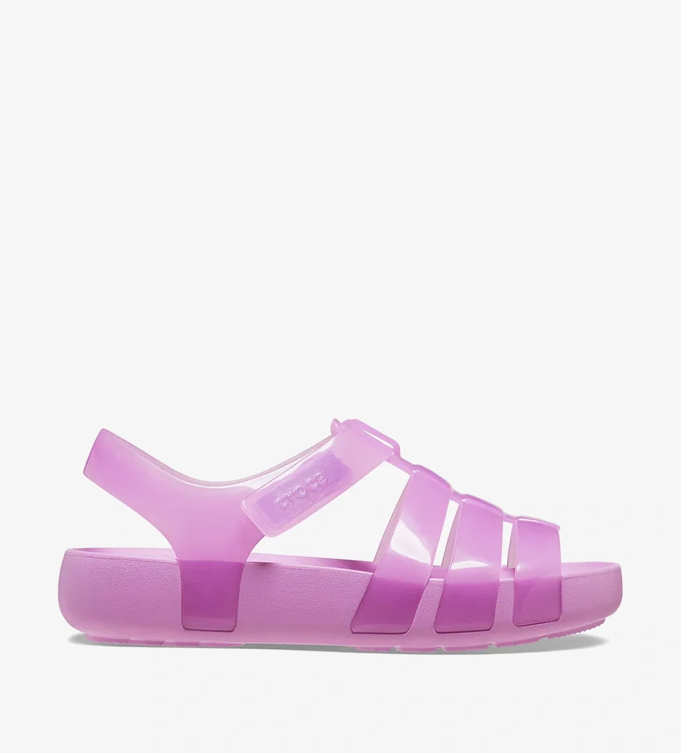 Crocs Isabella Jelly K Çocuk Mor Sandalet - Görsel 1
