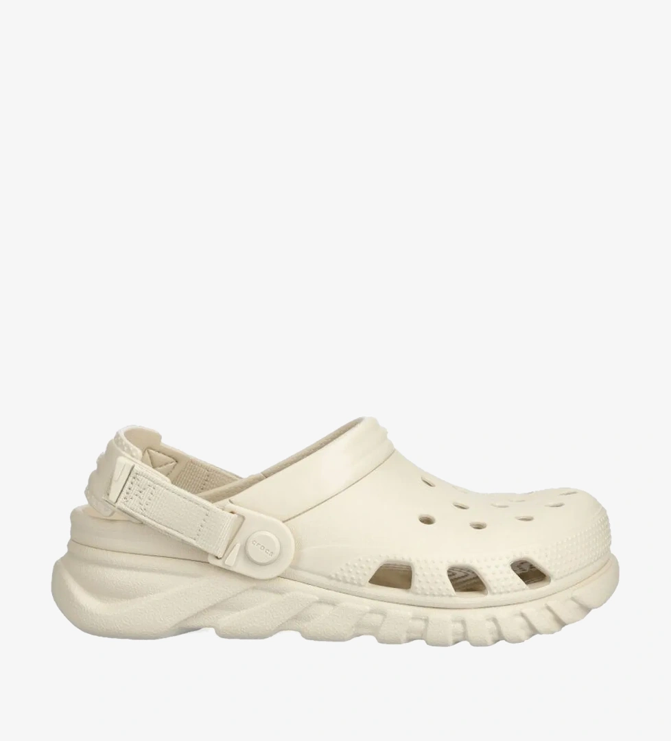 Crocs Duet Max II Unisex Krem Terlik - Görsel 1