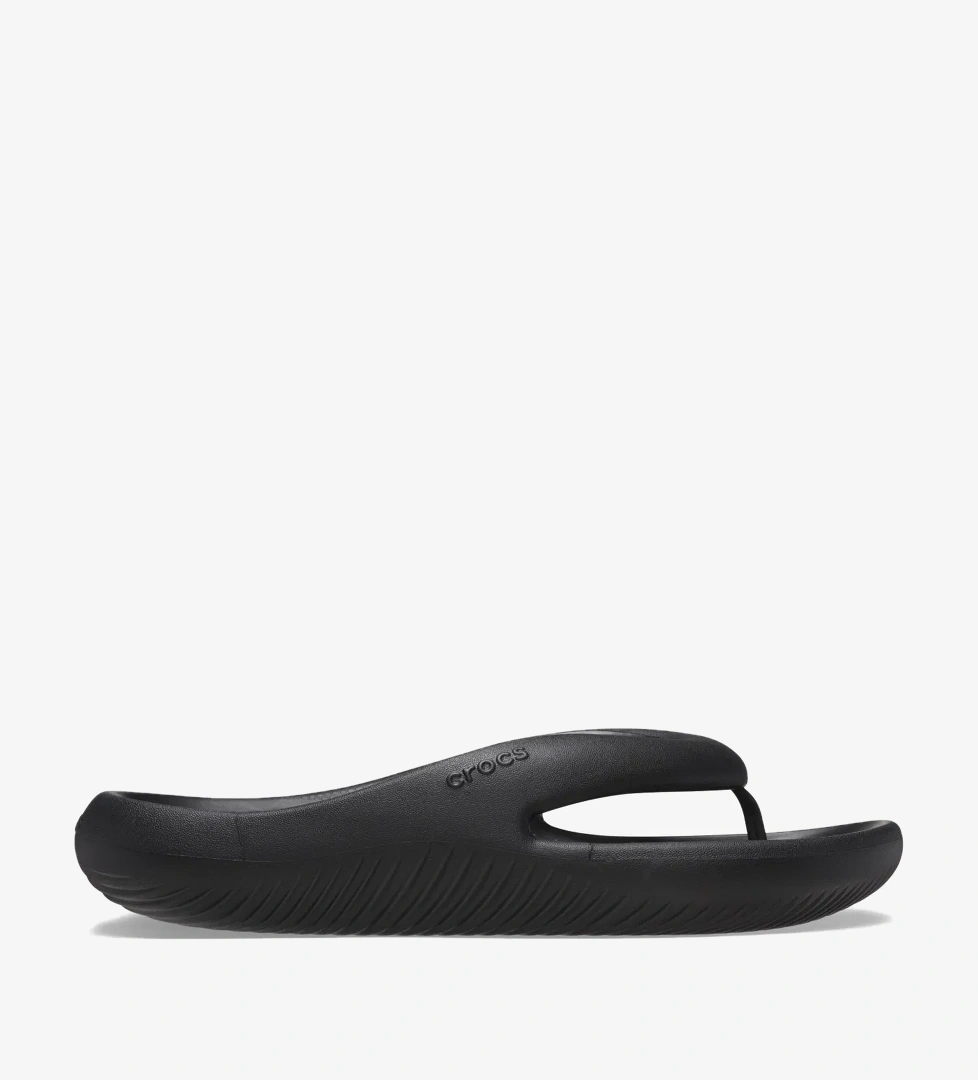 Crocs Crocs Mellow Recovery Flip Unisex Siyah Terlik Sandalet & Terlik | FashFed Siyah - 1. görsel