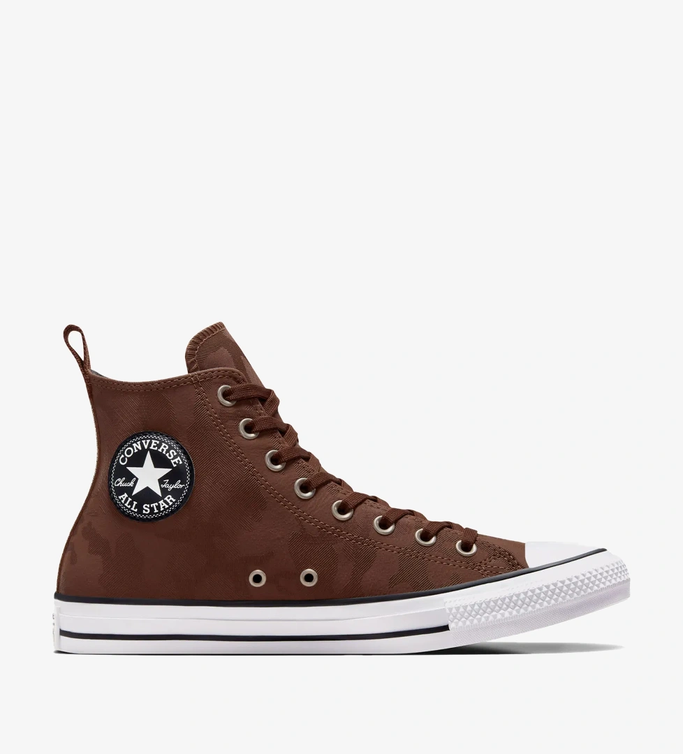 Converse Chuck Taylor All Star Unisex Kahverengi Deri Sneaker - Görsel 1