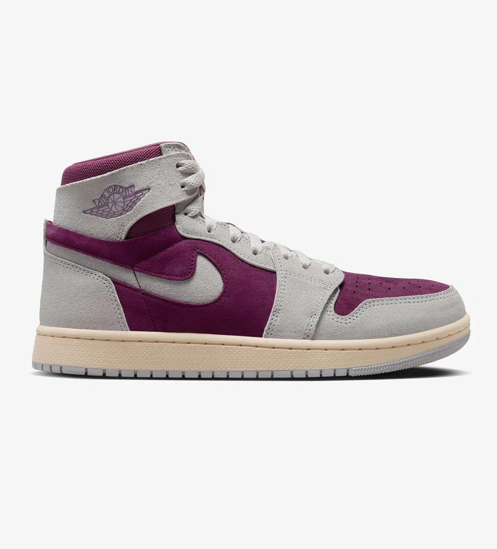Jordan Air 1 Zoom CMFT 2 Kadın Bordo Spor Ayakkabı - Görsel 1