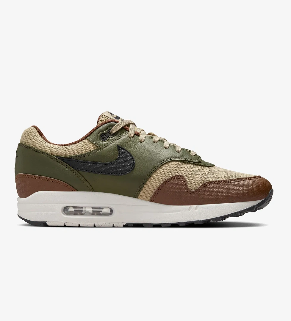 Nike Air Max 1 Premium Erkek Haki Spor Ayakkabı - Görsel 1