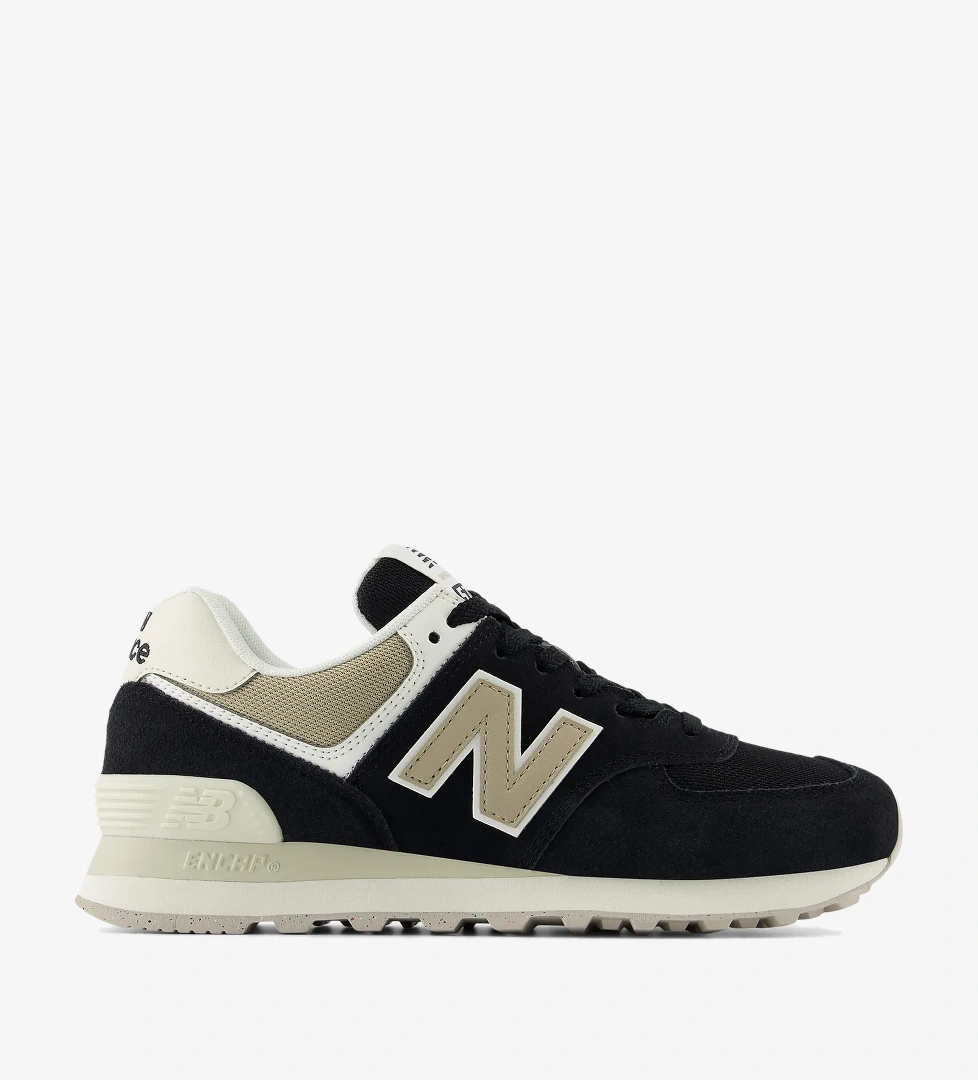 New Balance New Balance 574 Lifestyle Kadın Siyah Spor Ayakkabı model görseli