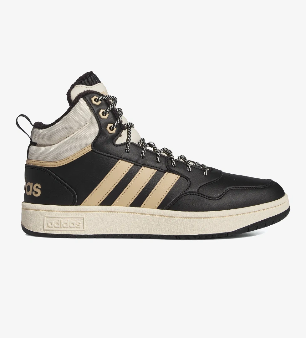 Adidas adidas Hoops 3.0 Mid Wtr Erkek Siyah Bilekli Spor Ayakkabı model görseli