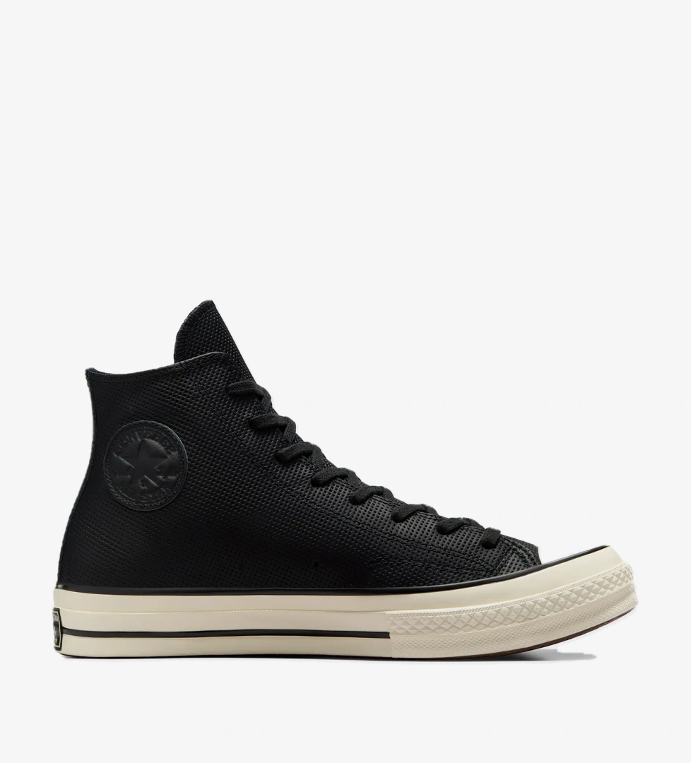 Converse Chuck 70 Unisex Siyah Deri Sneaker