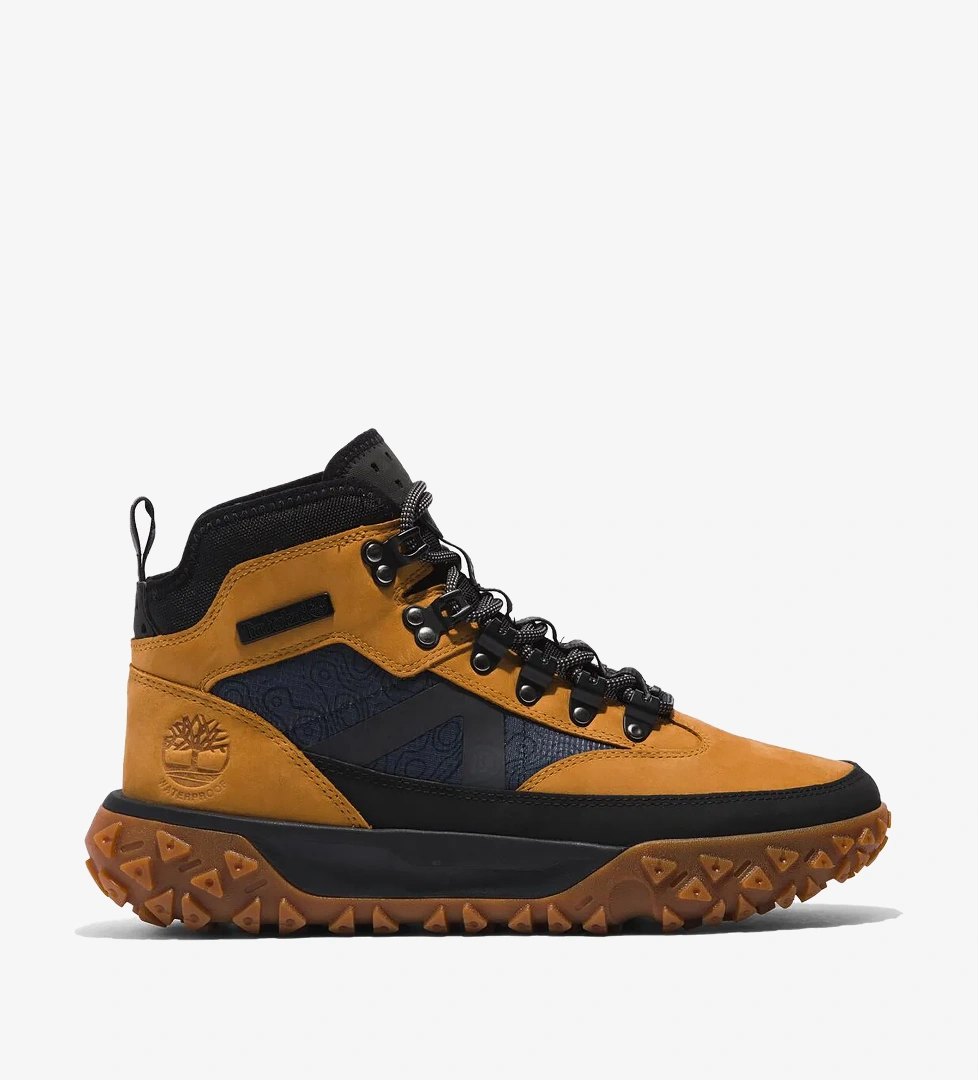 Timberland Greenstride Motion 6 Mid Bungee Çocuk Krem Rengi Outdoor Ayakkabı - Görsel 1