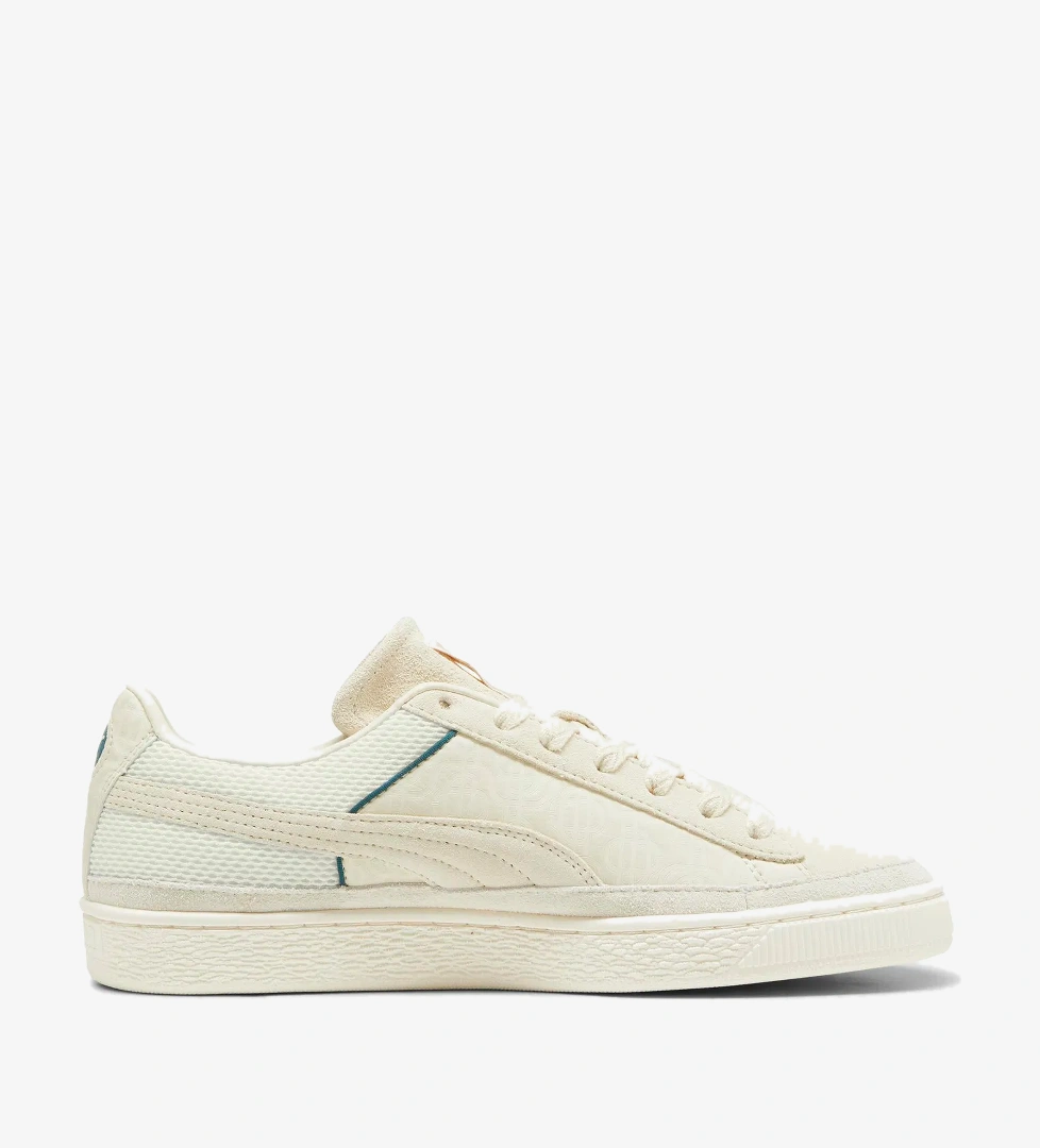 Puma Puma Suede Palm Tree Crew Unisex Beyaz Spor Ayakkabı model görseli