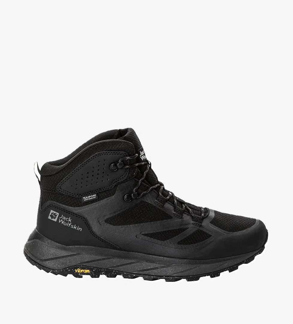 Jack Wolfskin Jack Wolfskin Terraventure Texapore Mid Erkek Siyah Bot model görseli