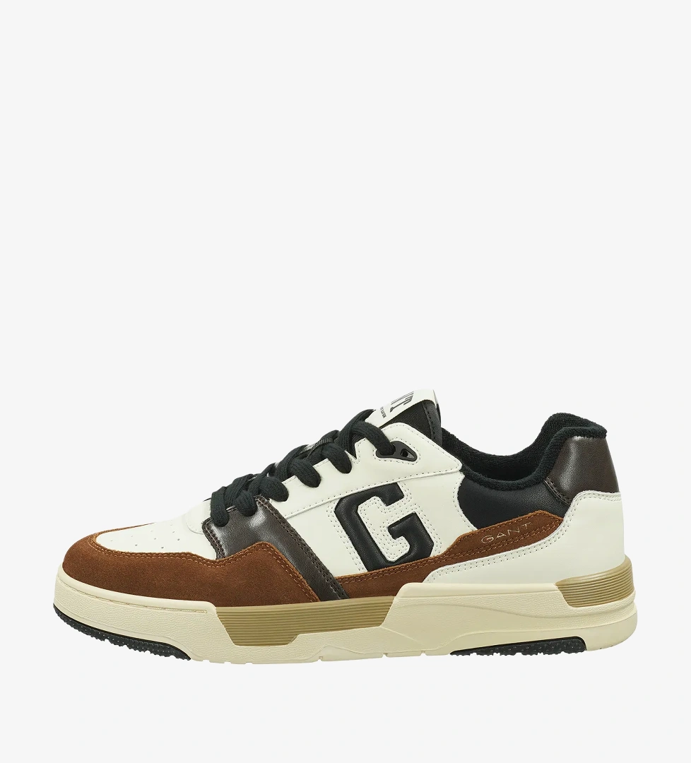 Gant GANT Erkek Kahverengi Deri Logolu Sneaker model görseli