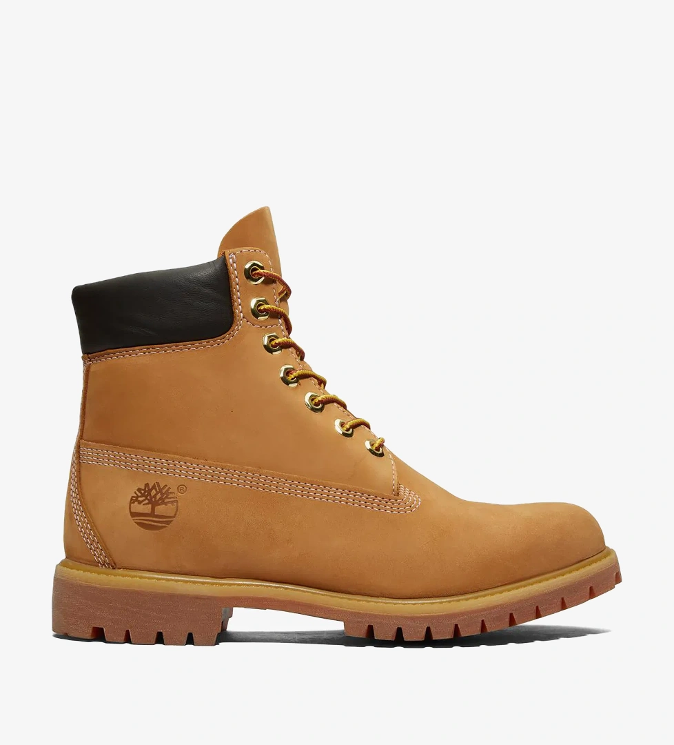 Timberland Premium 6 inch Lace Up Waterp Erkek Sarı Outdoor Ayakkabı - Görsel 1