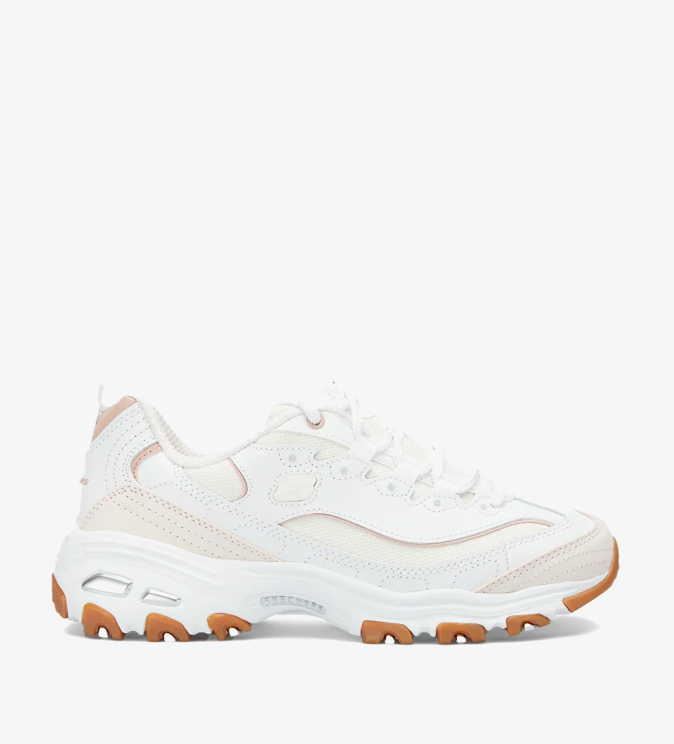 Skechers D'Lites Popular Vote Kadın Beyaz Spor Ayakkabı - Görsel 1