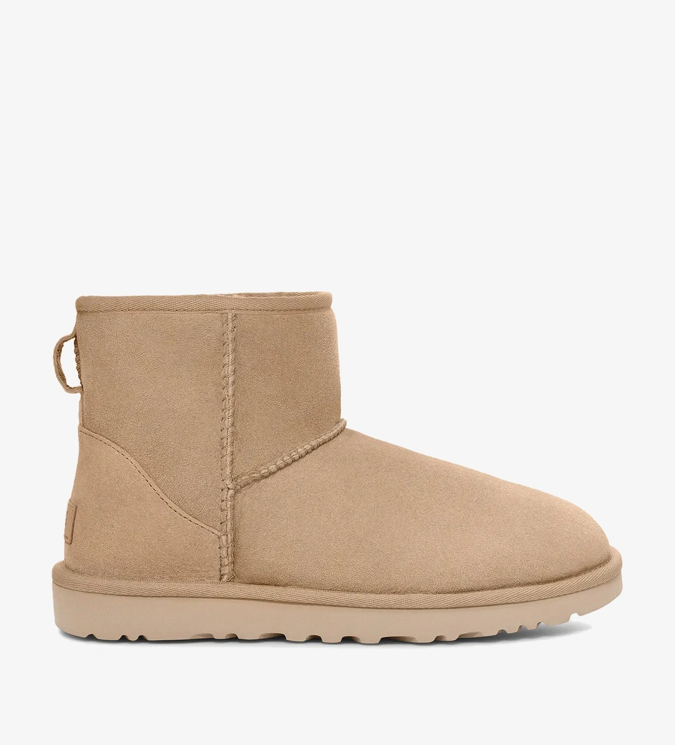 UGG Classic Mini II Kadın Krem Bot - Görsel 1