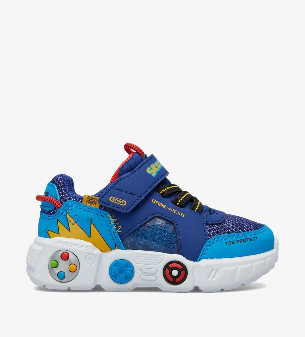 Skechers Skechers Lil Gametronix Bebek Mavi Spor Ayakkabı model görseli