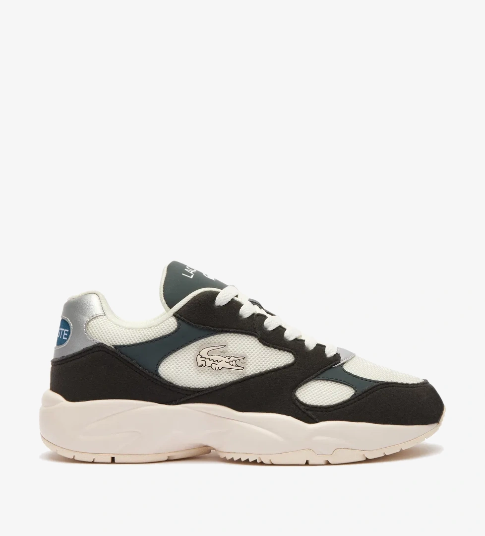 Lacoste Storm 96 Lo Vintage Çocuk Siyah Sneaker - Görsel 1