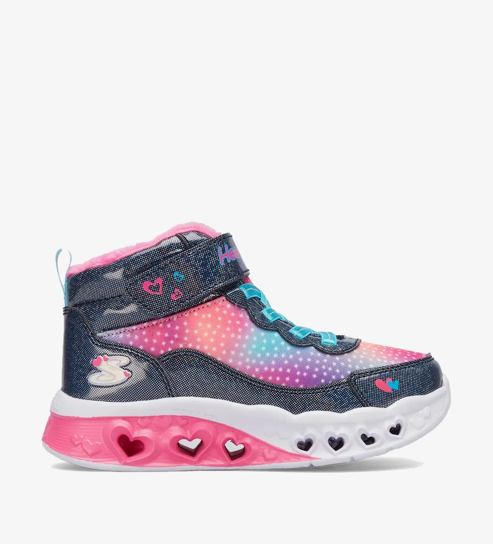 Skechers Flutter Heart Lights Işıklı Çocuk Lacivert Spor Ayakkabı - Görsel 1