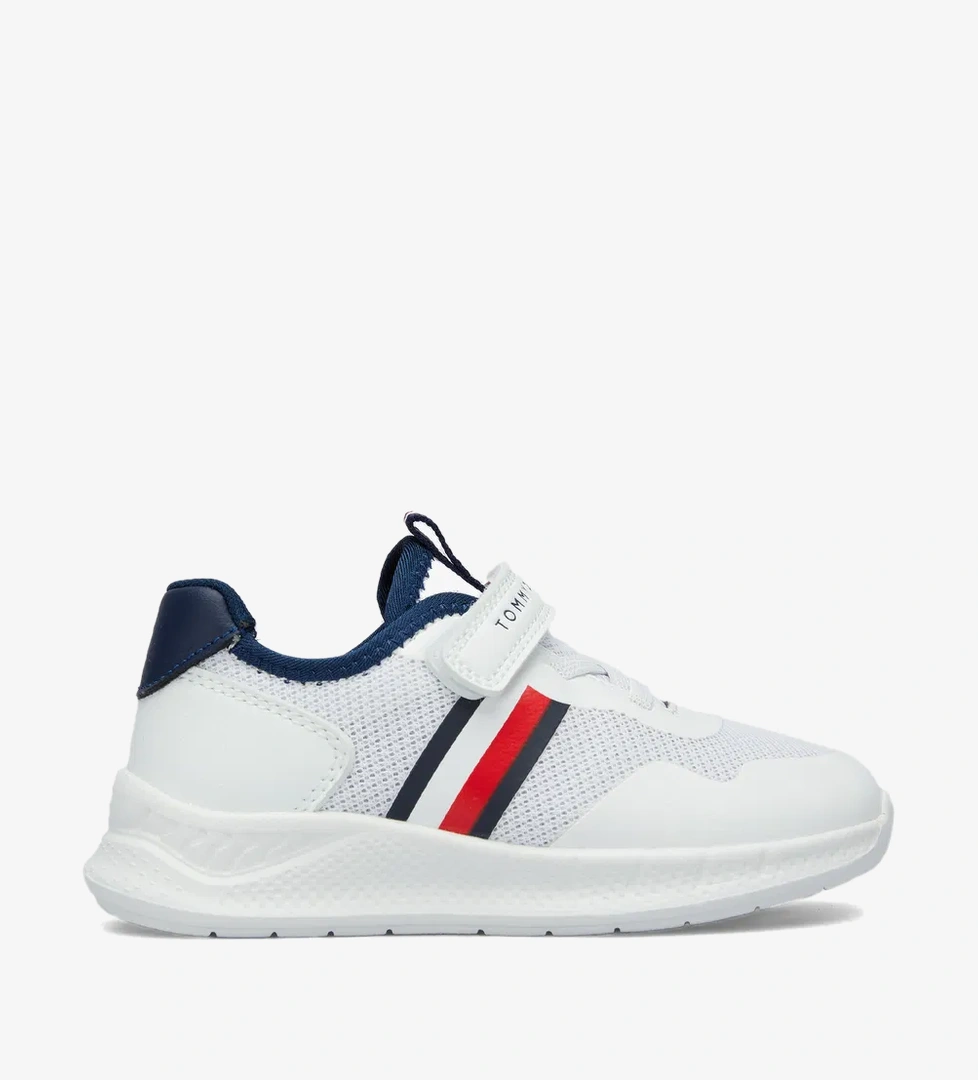 Tommy Hilfiger Tommy Hilfiger Stripes Velcro Bebek Beyaz Sneaker model görseli