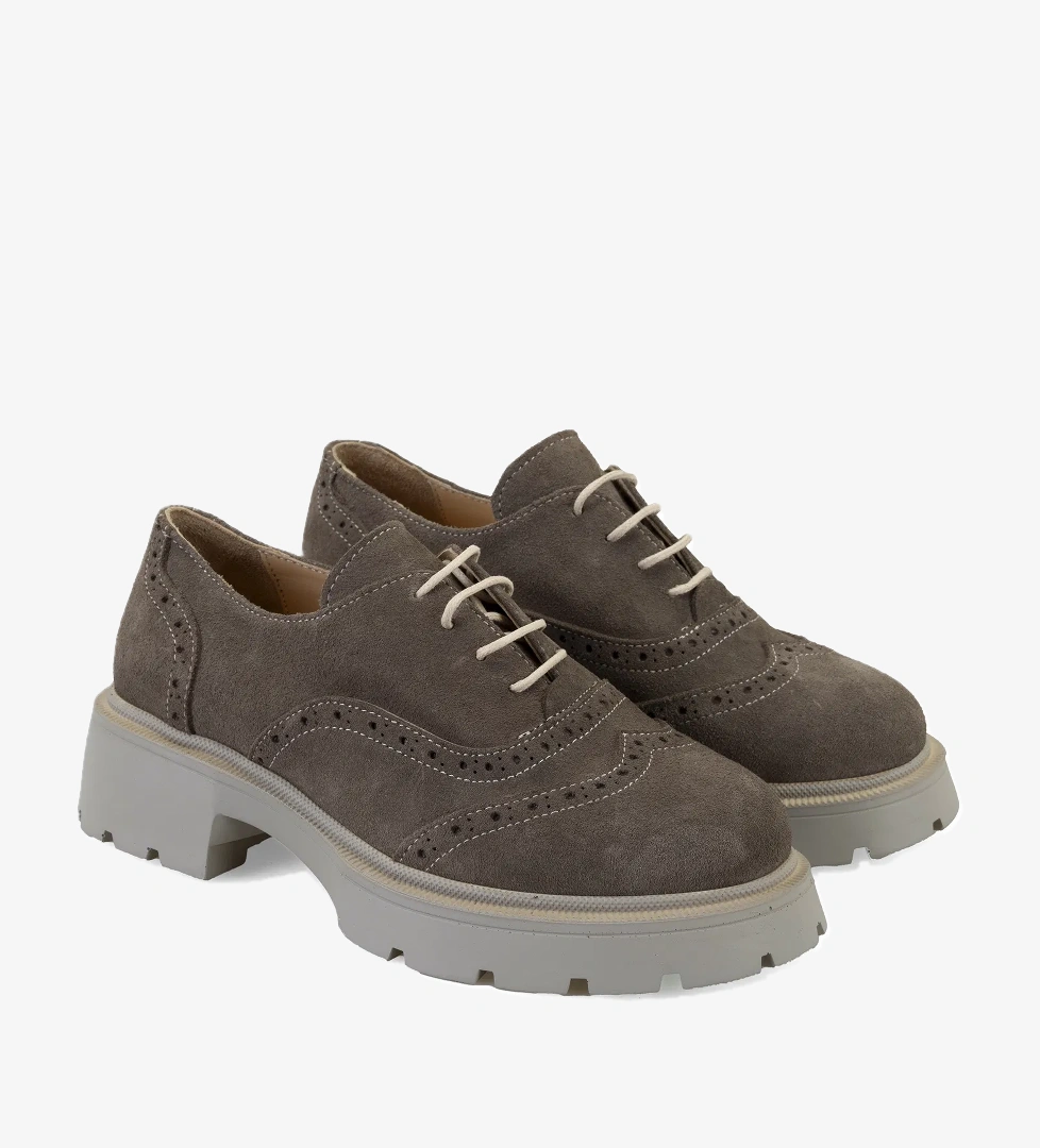 Kadın Vizon Süet Deri Günlük Ayakkabı