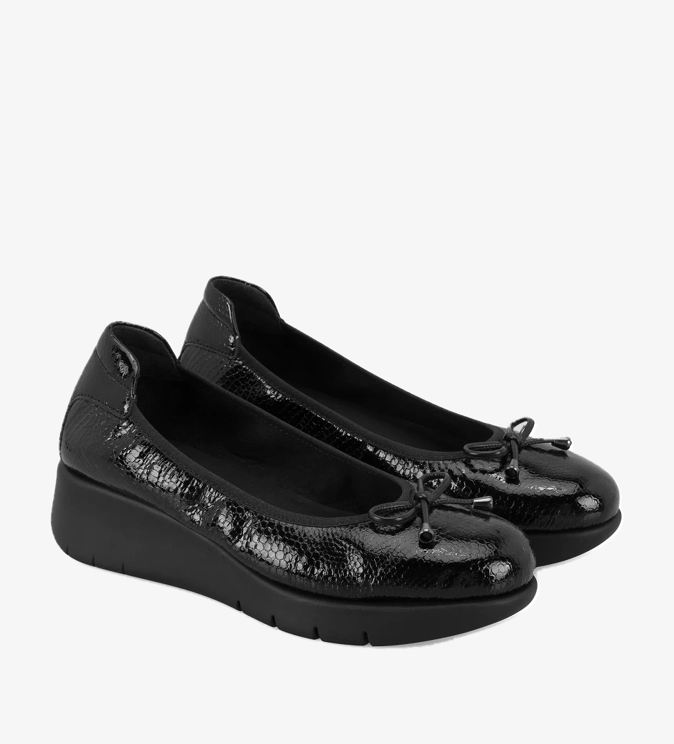 Kadın Siyah DesaComfort Deri Günlük Ayakkabı - Görsel 1