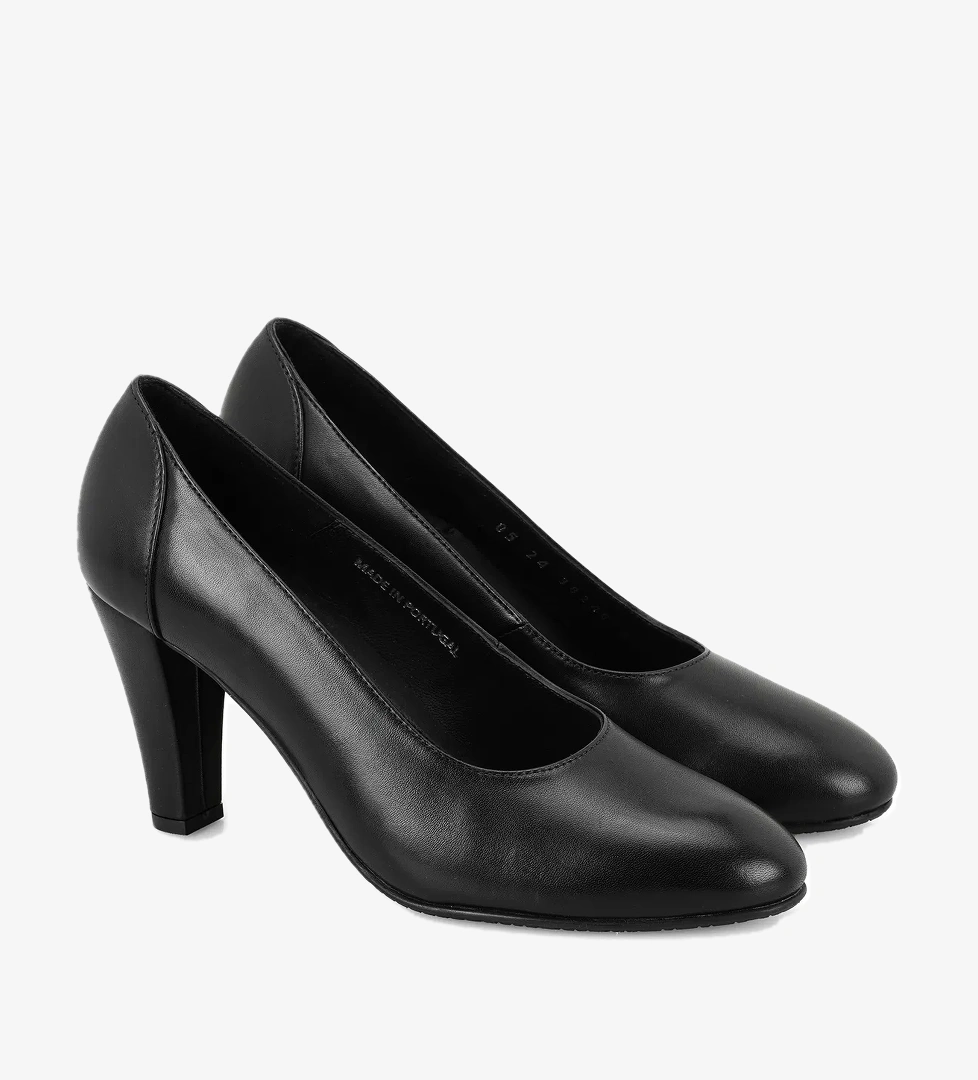 Aerocomfort Kadın Siyah DesaComfort Topuklu Deri Klasik Ayakkabı model görseli