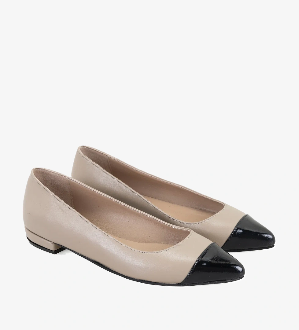 Kadın Vizon Deri Babet