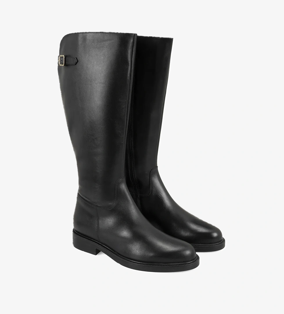 Desa Kiar Siyah Kadın Deri Çizme model görseli