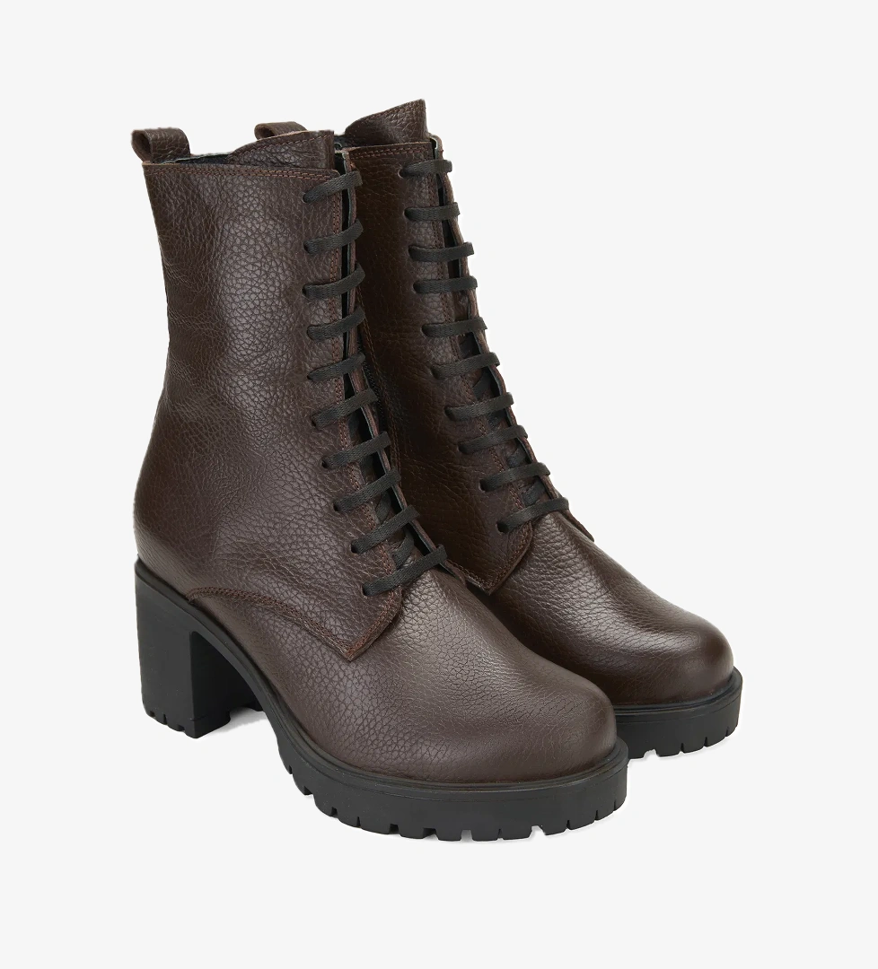 Desa Kadın Kahve Topuklu Deri Bot - 7.190₺ - FashFed