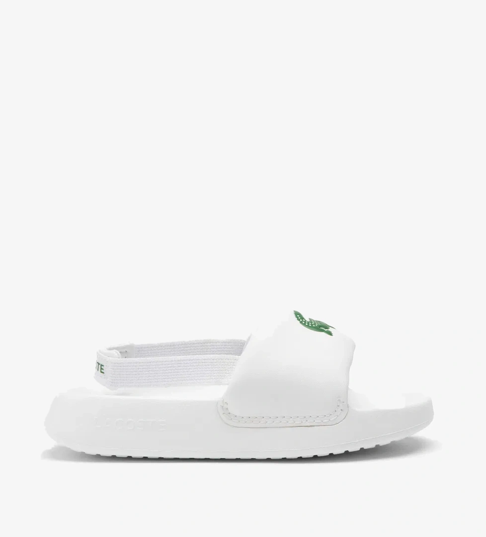 Lacoste Lacoste Croco 1.0 Çocuk Beyaz Terlik Sandalet & Terlik | FashFed Beyaz - 1. görsel