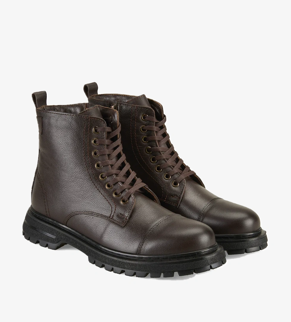 Desa Virgina Koyu Kahve Erkek Deri Bot model görseli