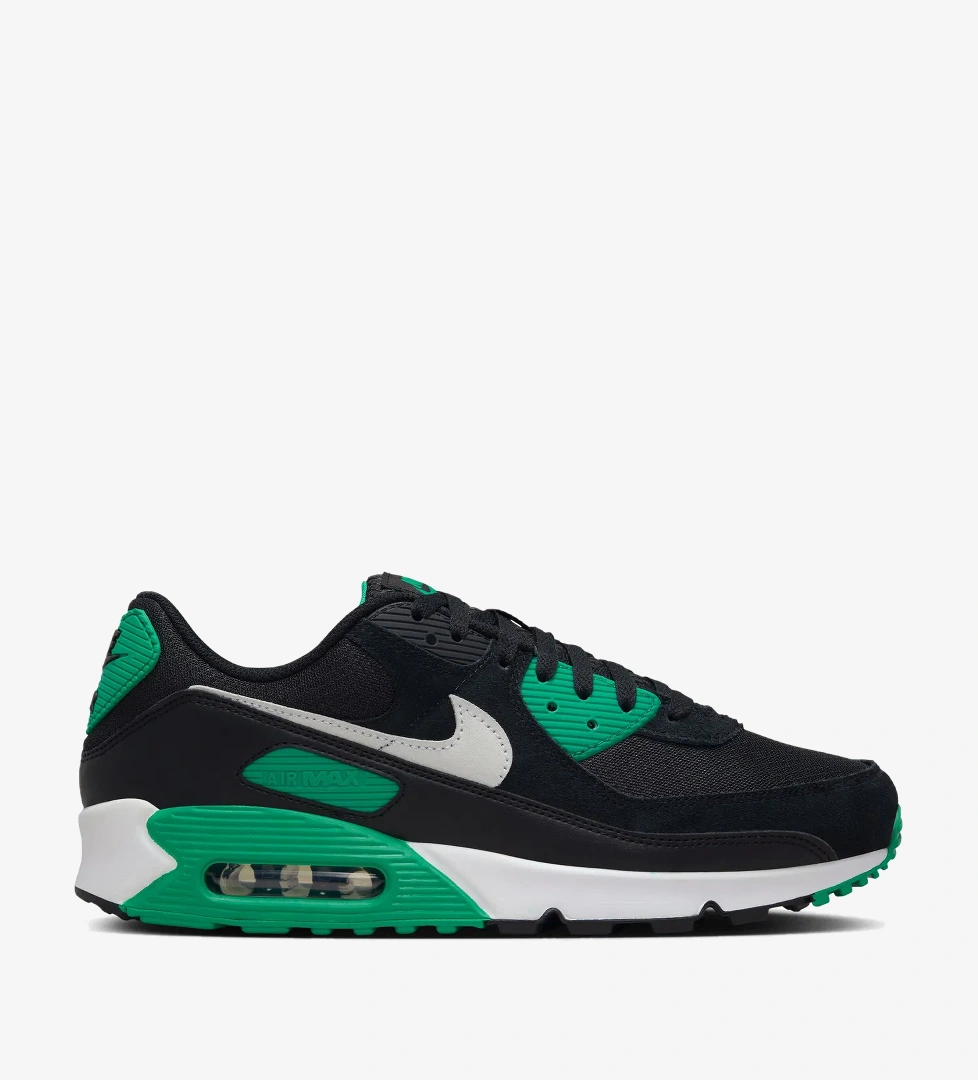 Nike Air Max 90 Erkek Siyah Spor Ayakkabı - Görsel 1