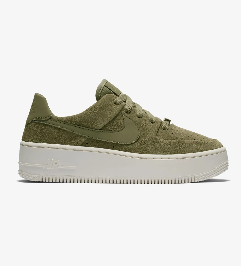 Nike Air Force 1 Sage Low Kadın Kahverengi Spor Ayakkabı - Görsel 1