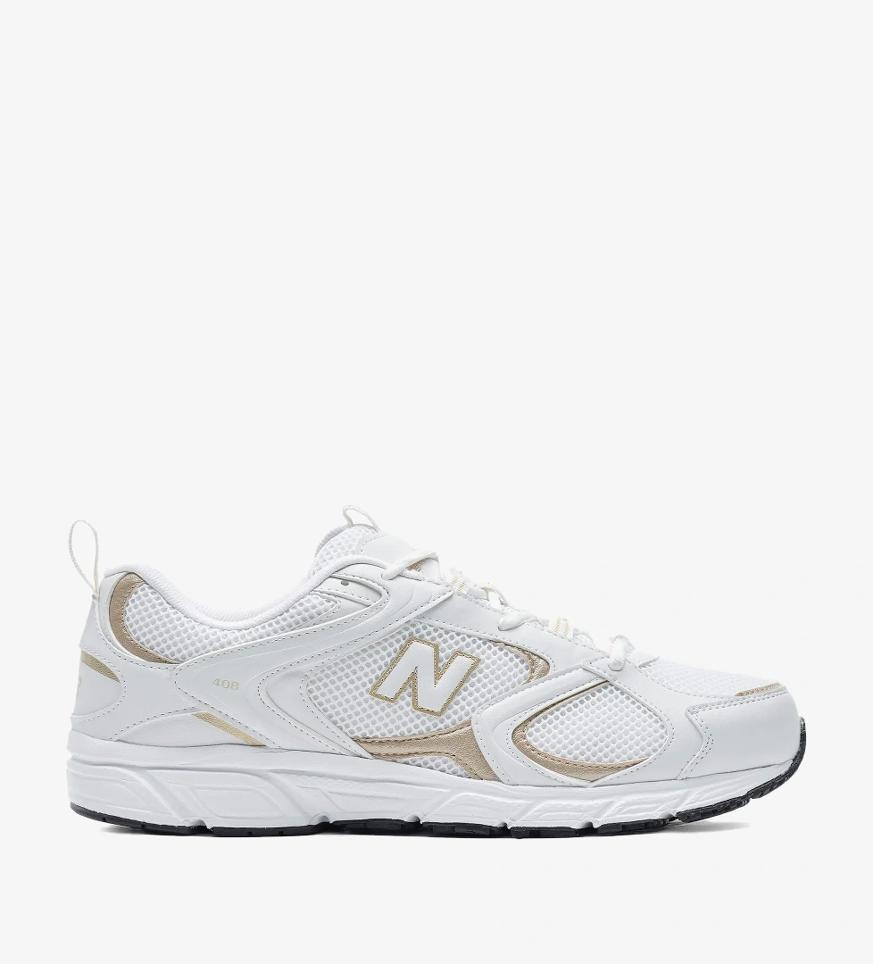 New Balance 408 Unisex Beyaz Sneaker - Görsel 1