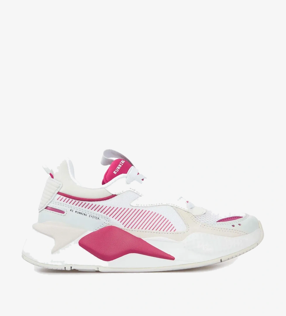 Puma Rs-X Reinvention Unisex Pembe Beyaz Spor Ayakkabı - Görsel 1
