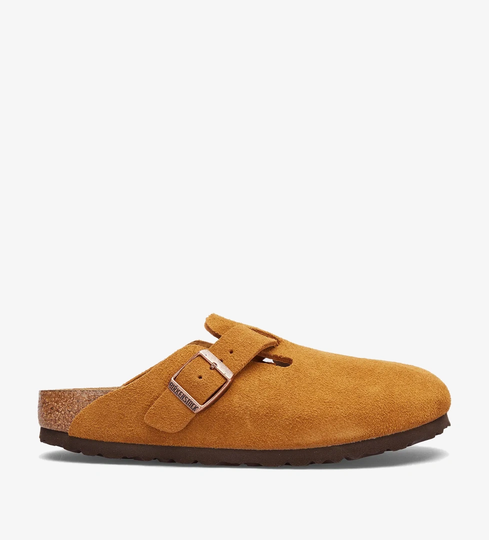 Birkenstock Boston Sfb Vl Unisex Kahverengi Terlik - Görsel 1