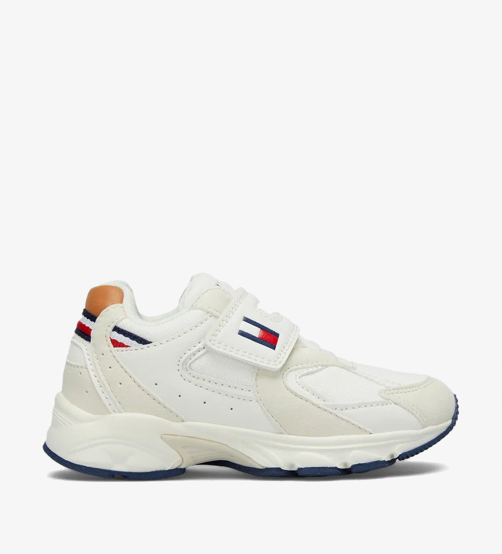 Tommy Hilfiger Tommy Hilfiger Low Cut Lace-Up/Velcro Çocuk Bej Sneaker model görseli