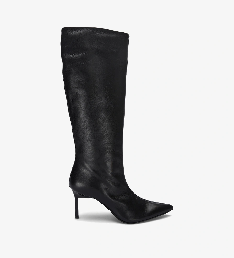 Calvin Klein Calvin Klein Heel Knee Boot 70 Kadın Siyah Yağmur Botu | FashFed Siyah - 1. görsel