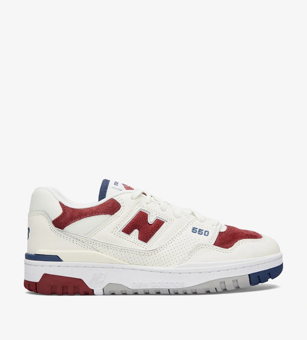 New Balance 550 Lifestyle Unisex Beyaz Spor Ayakkabı - Görsel 1