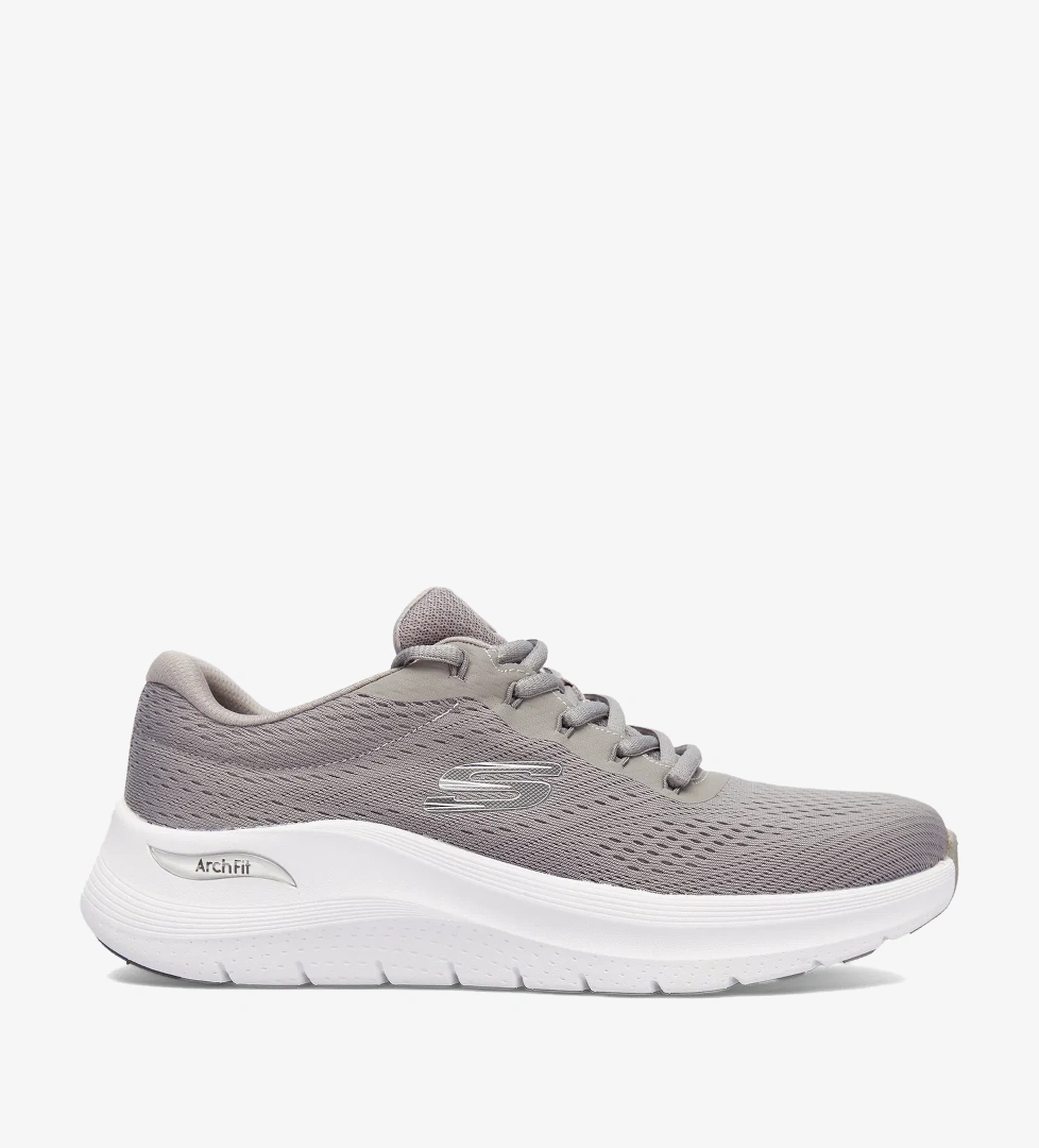 Skechers Arch Fit 2.0 Erkek Gri Spor Ayakkabı - Görsel 1