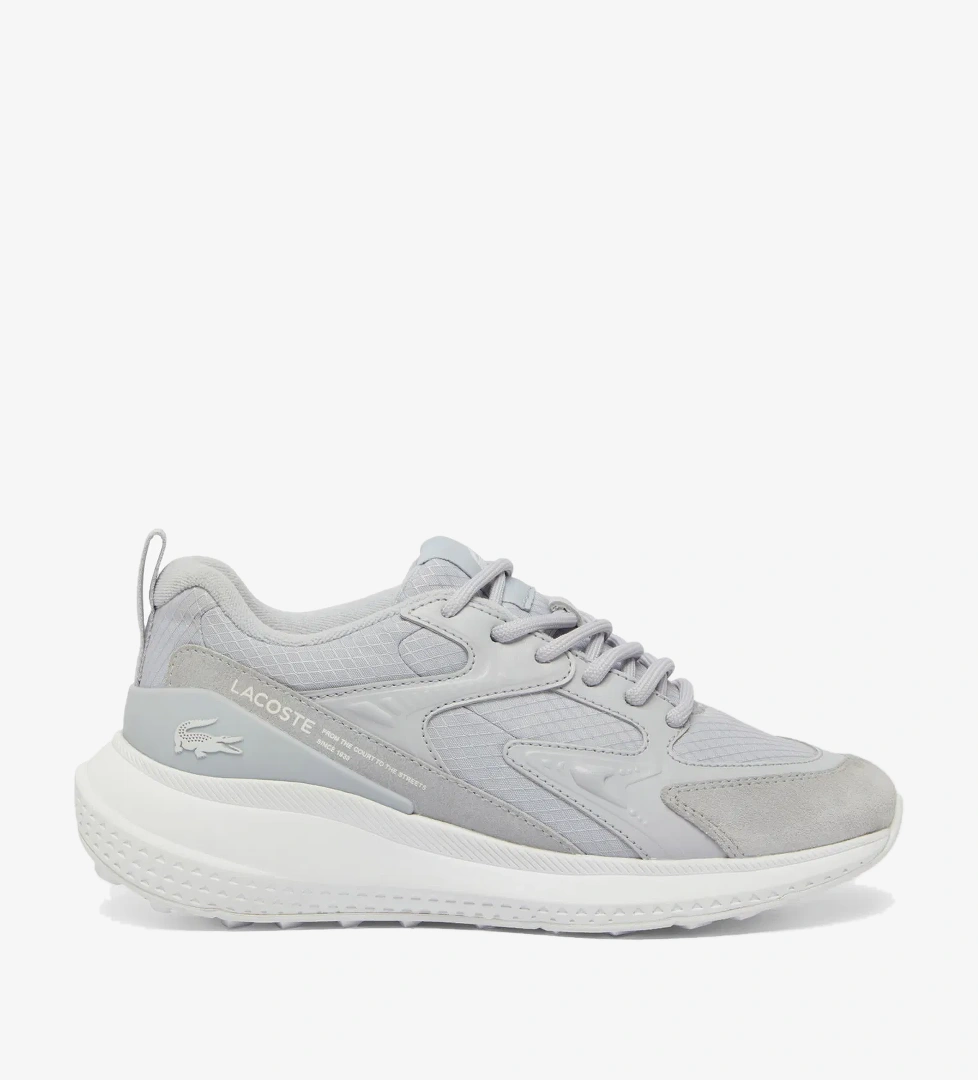 Lacoste L003 Evo Kadın Açık Gri Sneaker - Görsel 1