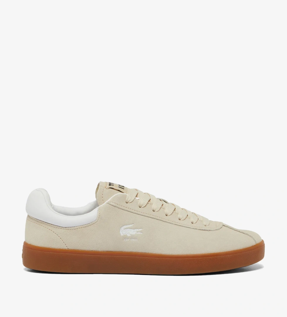 Lacoste Baseshot Erkek Bej Sneaker - Görsel 1