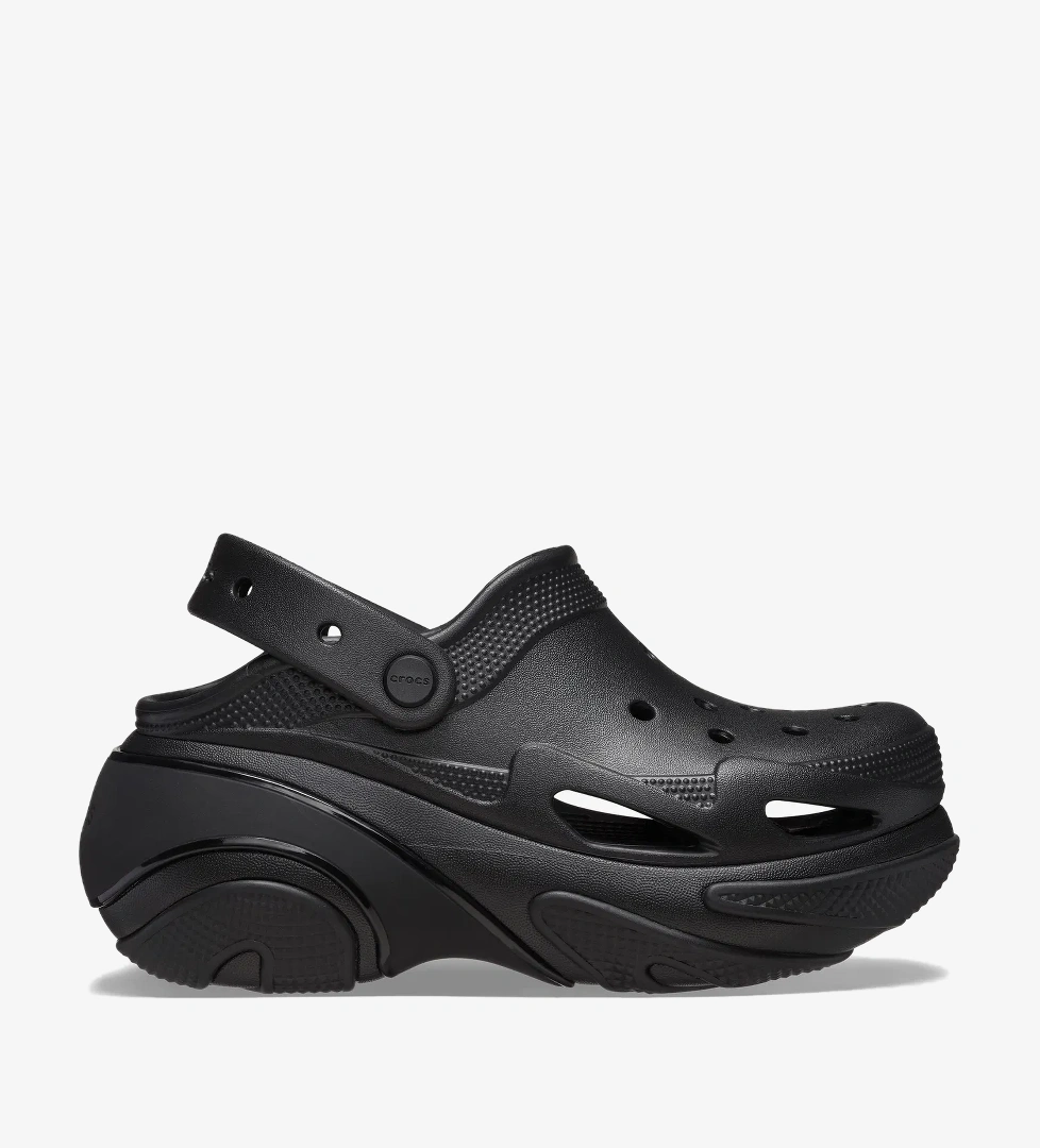 Crocs Crocs Bubble Crush 'black' Clog Unisex Siyah Terlik model görseli