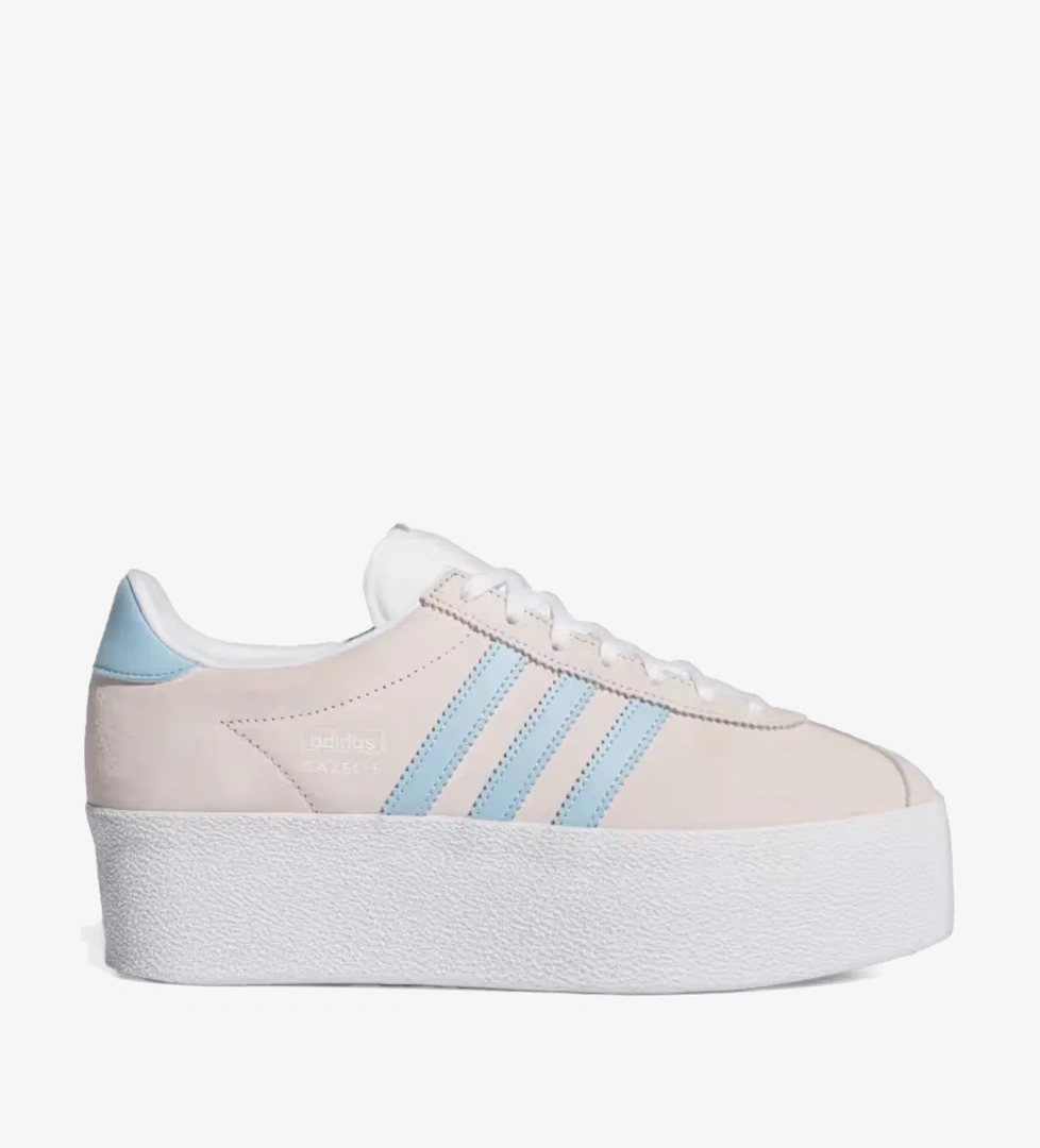 adidas Gazelle Up Kadın Krem Spor Ayakkabı - Görsel 1