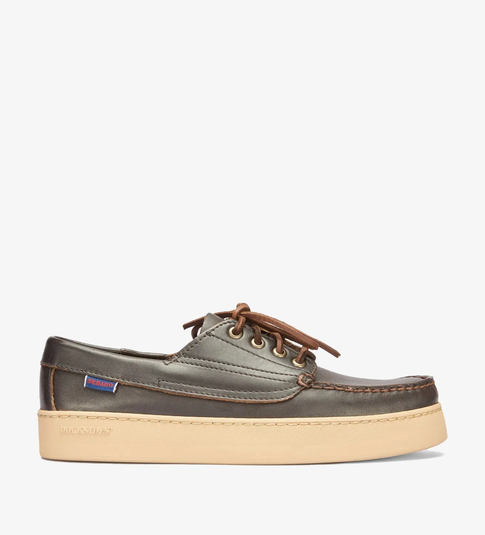 Sebago Sebago Admiral Budu Erkek Koyu Kahverengi Ayakkabı Casual Ayakkabı | FashFed Kahverengi - 1. görsel