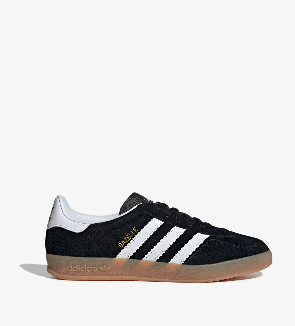 adidas Gazelle Indoor Unisex Siyah Spor Ayakkabı - Görsel 1